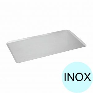 eikona apo Δίσκος Ζαχαροπλαστικής INOX (0.8mm) 33x50cm