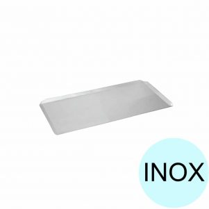 eikona apo Δίσκος Ζαχαροπλαστικής INOX (0.8mm) 25x33cm