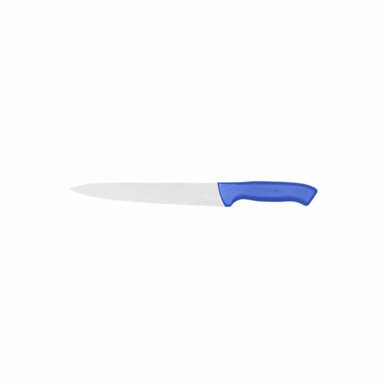 Εικόνα από Μαχαίρι Slicing(τεμαχισμού), λάμα 3x20cm, Μπλε λαβή, Σειρά Ecco, Pirge