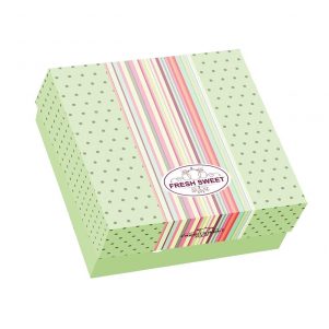 Κουτί ζαχαροπλαστικής μεταλιζέ FRESH No 30