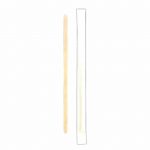 Εικόνα από Πακέτο 1000 Ξύλινοι Αναδευτήρες 19cm σε χάρτινη ατομικη συσκευασία