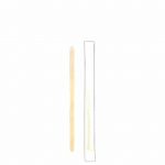 Εικόνα από Πακέτο 1000 Ξύλινοι Αναδευτήρες 14cm, σε χάρτινη ατομικη συσκευασία