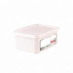 Εικόνα από Δοχείο αποθήκευσης HACCP 12Lt (40x30x18cm) Gilac με καπάκι -40/+90°C λευκό