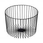 εικονα απο Καλάθι Μεταλλικό για Μπουφέ 33x23x33cm, μαύρο