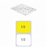 Εικόνα από Σχάρα στραγγίσματος PC για Δοχεία Τροφίμων GN1/2 (265 x 325mm)