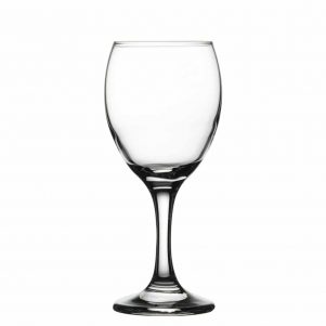 Γυάλινο Ποτήρι Κολωνάτο Κρασιού/Νερού