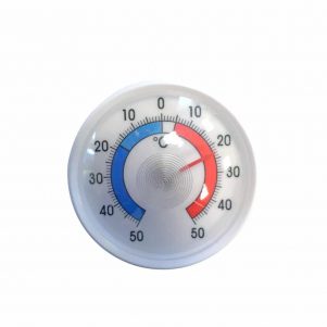 eikonaapoΘερμόμετρο ψυγείου, -50° έως 50°C, διαβάθμιση 1°C, στρογγυλό φ7cm, Alla France