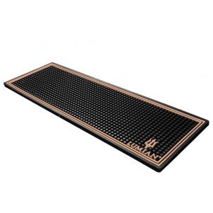 Εικόνα από Bar Mat 60x20x1cm μαύρο Λάστιχο με Χάλκινη μπορντούρα Lumian