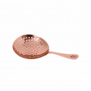 Εικόνα από Σουρωτήρι Ermes Julep Strainer 16.5cm INOX 18/10 χάλκινο Lumian