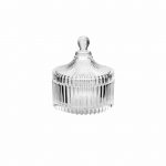 Εικόνα από Γυάλινη φοντανιέρα φ14xΥ15 με καπάκι