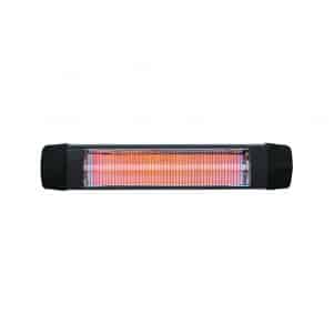 Εικόνα από Ηλεκτρικό θερμαντικό Infrared 2500W IP20 με θερμοστάτη Θερμάστρα – σόμπα χαλαζία με λάμπα infrared, επιτοίχια. Βαθμός στεγανοποίησης IP20. Με θερμοστάτη για την ρύθμιση της θερμοκρασίας. Διαστάσεις : 10.6x40x30cm. Βάρος : 3.7Kg.