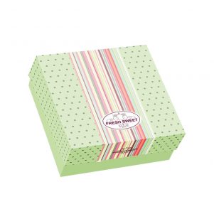 Κουτί ζαχαροπλαστικής μεταλιζέ FRESH No 15