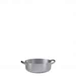 εικόνα από Χύτρα Αλουμινίου Ρηχή 3.6 Lt, με ανοξείδωτες λαβές, Φ24x8.5cm, (2.5mm), Ballarini