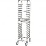 εικόνα από Kαρότσι συλλογής 18 δίσκων GN1/1, ανοξείδωτο #201, 38x55xY176cm