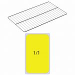 εικόνα από Σχάρα INOX, GN1/1, 53x32.5cm (1/φ6mm+20/φ2mm), Matfer