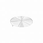 εικόνα από Σχάρα χρωμίου στρογγυλή φ28cm, Matfer