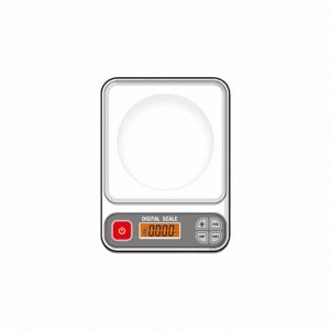εικόνα από Ψηφιακή ζυγαριά, ιδανική για κουζίνα, μέγιστο βάρος 2.5Kgr
