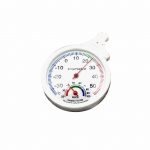 εικόνα από Θερμόμετρο/Υγρόμετρο ψυγείου, -40° έως 40°C, 20% έως 100%RH, στρογγυλό