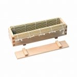 εικόνα από Καλούπι Sushi ξύλινο bamboo ματ, 26x7.5x5.5cm, με καπάκι, σειρά AUTRE, Louis Tellier