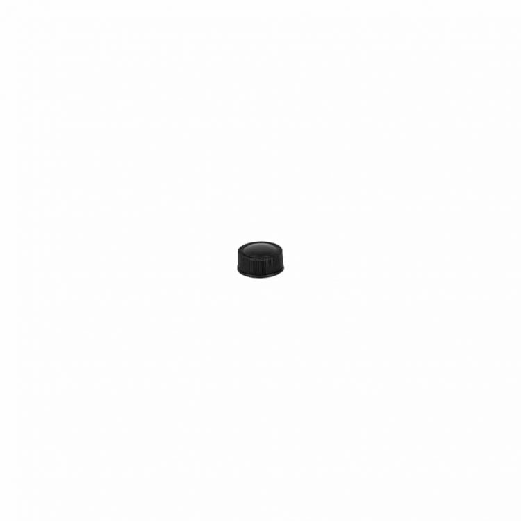 Πώμα μαύρο πλαστικό βιδωτό (φ2.4cm) για την φιάλη 72675D01 Σετ των 50 τεμαχίων