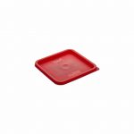 εικόνα από Καπάκι για δοχεία τροφίμων PC, 5.7Lt & 7.6Lt(23.5x23.5), Κόκκινο