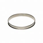 εικόνα από Τσέρκι τάρτας INOX παχους 0.4mm, φ24xΥ2.7cm, σειρά GOBEL, Louis Tellier