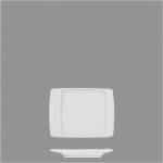 Πιατάκι Φλυτζανιού πορσελάνης 12x15cm Σετ των 12 τεμαχίων