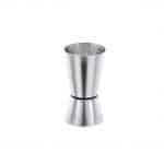 εικόνα από Μεζούρα κυλινδρική διπλή 30+60ml Ανοξείδωτη 14/1