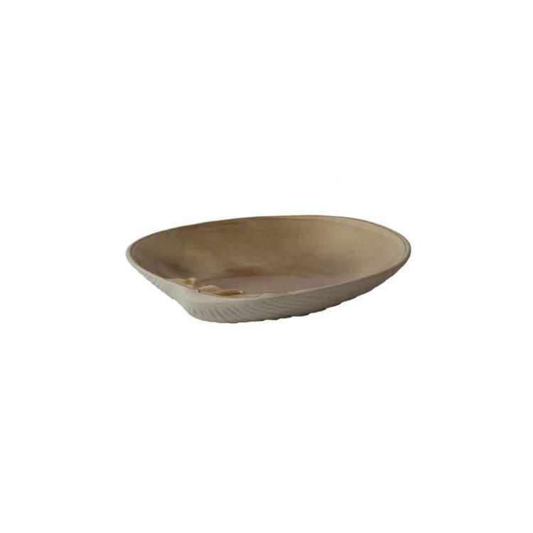 εικόνα από Πιάτο Stoneware Shell-Κοχύλι, 23cm, RAW