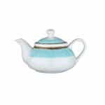 εικόνα από Τσαγιέρα πορσελάνης 450cc, Θαλασσί, σειρά 360, LUKANDA