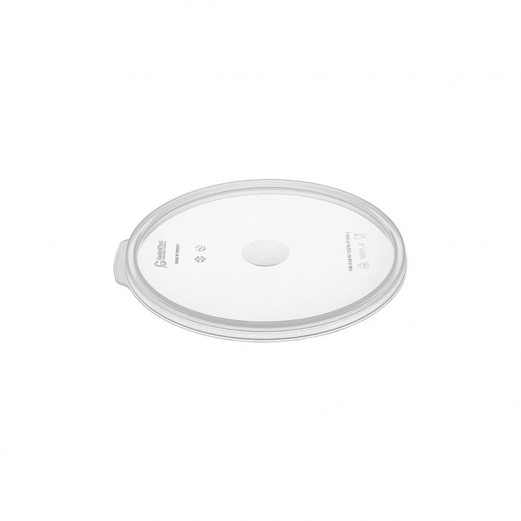 Ikona apo Καπάκι PP για δοχεία τροφίμων PC, 6Lt & 7.6Lt, Διάφανο, Στρογγυλό