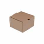 Κουτί Kraft Microwelle, 13x13x8.6cm - Συσκευασία 100 τεμαχίων