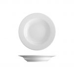 Πιάτο βαθύ πορσελάνης φ22cm, σειρά Basic, G.BENEDIKT Σετ των 6 τεμαχίων.