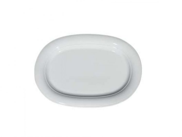 Ikona apo ΠΙΑΤΕΛΑ ΟΒΑΛ CARLA 35cm Σετ των 12 τεμαχίων.