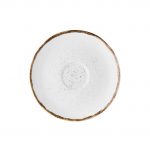 Ikona apo Πιατάκι πορσελάνης για φλυτζάνι 100cc, Λευκό, σειρά 360, LUKANDA Σετ των 6 τεμαχίων.