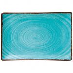 Ikona apo Πιατέλα πορσελάνης ορθογώνια σειρά Tiffany 31x21cm Σετ των 6 τεμαχίων.