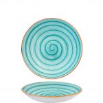 Ikona apo Μπωλ Σαλάτας Πορσελάνης, 25CM, 1300cc, Aqua, BONNA Σετ των 6 τεμαχίων.