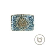 Δίσκος Ορθογώνιος πορσελάνης 23x16cm, Alhambra, BONNA Σετ των 12 τεμαχίων.