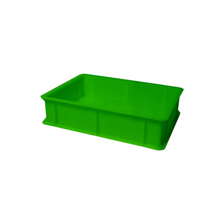 Ikona apo Κουτί ζύμης PEHD, μικρό, 40x30x10cm, πράσινο, Ιταλίας