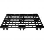 Ikona apo Παλέτα πλαστική PP, 80x120cm, μαύρη, Αντοχή (Δυναμική/Στατική) : 400/800Kg Βάρος παλέτας : 3.8Kg