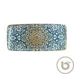 Πιάτο Ορθογώνιος πορσελάνης 34x16cm, Alhambra, BONNA Σετ των 12 τεμαχίων.