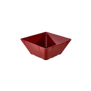 Ikona apo Μπωλ τετράγωνο μελαμίνης, 3Lt, 24x24xΥ10cm, 685gr, κόκκινο