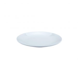 Ikona apo Πιάτο ρηχό μελαμίνης, φ25cm, 320gr, λευκό