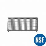 Ράφι Διάτρητο Πλαστικό NSF κατάλληλο για τρόφιμα, κατάψυξη, 1220Μ x 530Β mm Σετ των 4 τεμαχίων.