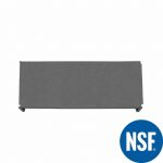 Ράφι Συμπαγέs Πλαστικό NSF κατάλληλο για τρόφιμα, κατάψυξη, 1370Μ x 530Β mm Σετ των 4 τεμαχίων.