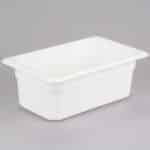 Λεκάνη GN πορσελάνης 1/4 με βάθος 6,5 cm