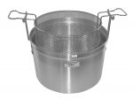 Φριτούρα (φριτέζα) αλουμινίου με καλάθι Φ28cm x 17cm ύψος / 10,5lt
