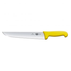 Ikona apo Μαχαίρι κρέατος 26cm, κίτρινη λαβή Fibrox, VICTORINOX