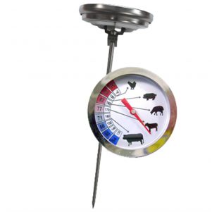 Ikona apo Θερμόμετρο Κρέατος INOX, Ακίδα 145mm (φ5mm), 54-88°C, Alla France