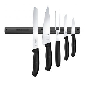 Ikona apo Μπάρα μαγνητική για μαχαίρια, 35cm, μαύρη, VICTORINOX